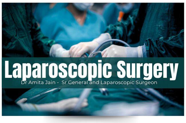 Laparoscopy surgery by Dr Amita Jain Banners